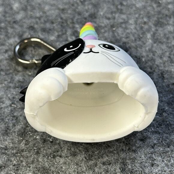 Bath & Body Works Light-Up Unicorn Cat Gel Holder Rainbow Horn Lights Up Tested - Picture 5 of 6
